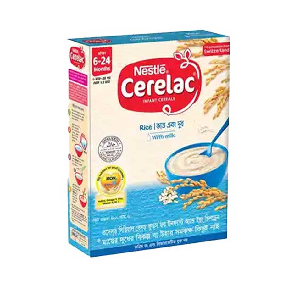 Nestle Cerelac 1 Rice With Milk Baby Food (6 M+), 400gm