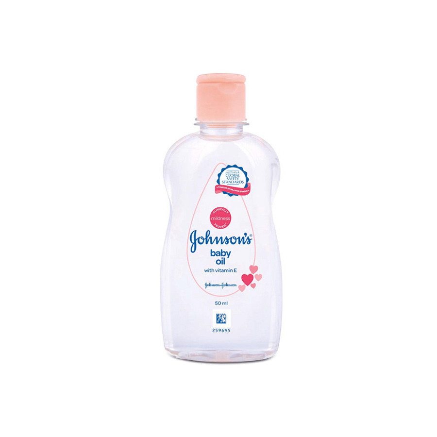 Johnson's Baby Oil With Vitamin E, 50ml