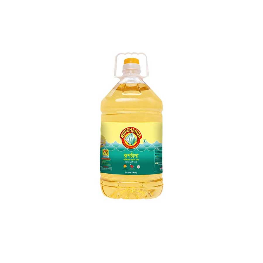 Rupchanda Soyabean Oil  PET Bottle 5 Liter