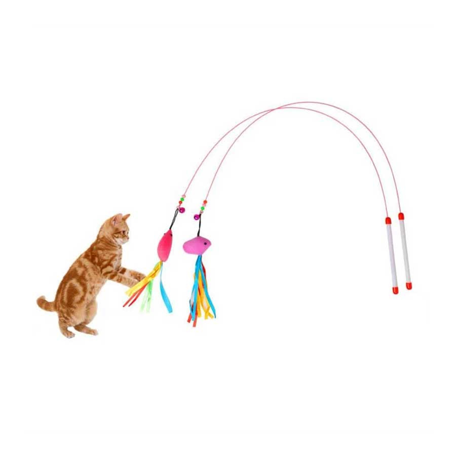 Cat Feather Teaser Toy