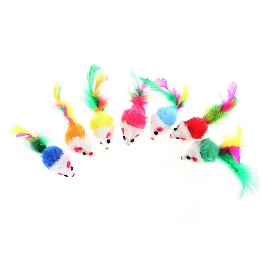 Plush Feather Mouse